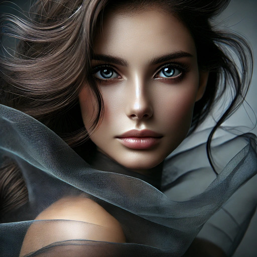 Один портрет в различных художественных стилях