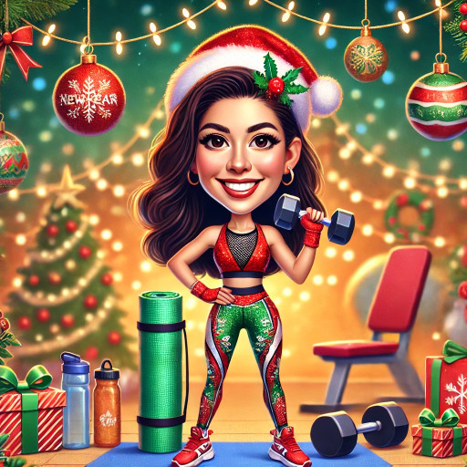 Шаржи про Новый год