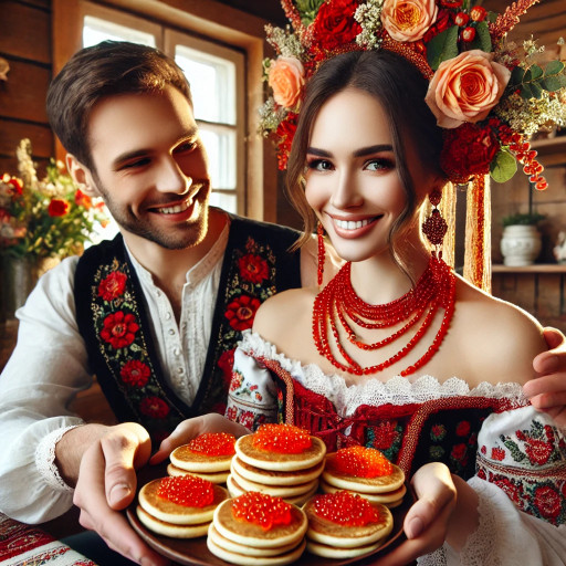 Портреты и шаржи на масленицу