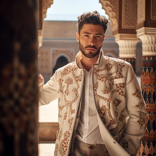 Демонстрация высокой детализации мужских портретов, созданных с использованием ИИ-технологий