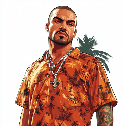 Портреты в стиле Gta