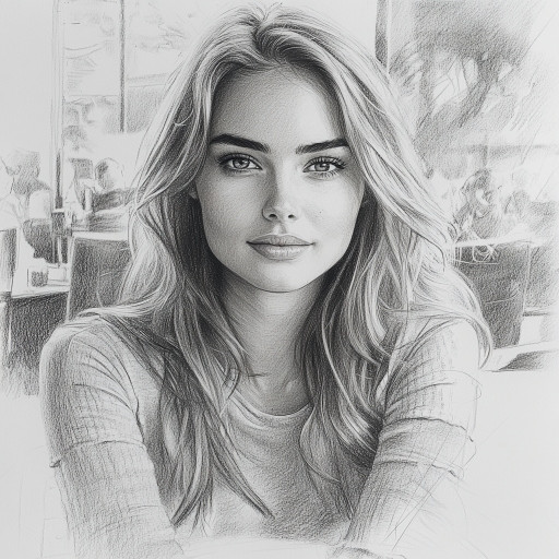 Портреты для женщин карандашом