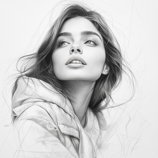 Портреты для женщин карандашом