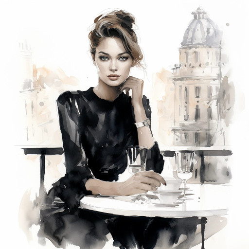 Портреты акварелью по фото