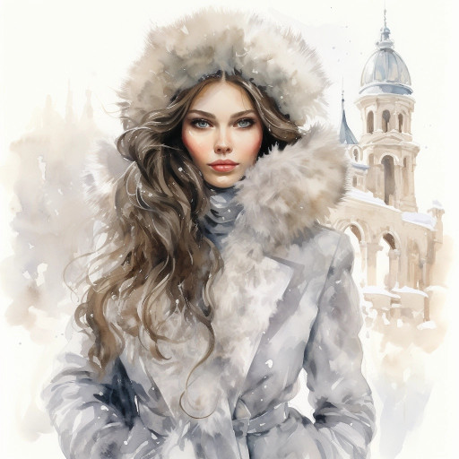 Портреты акварелью по фото