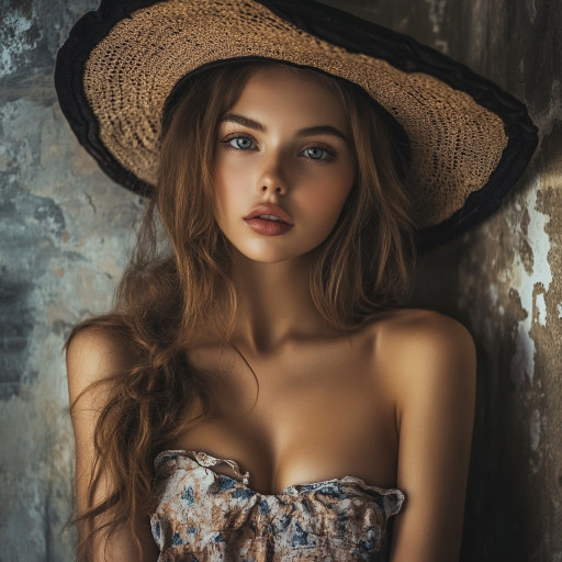 Коллекция разнообразных стилей кинематографических портретов с различными цветовыми решениями и художественными эффектами