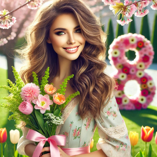 Шаржи и портреты по фото к 8 марта 