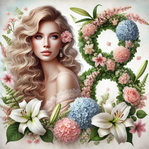 Шаржи и портреты по фото к 8 марта