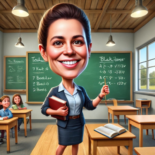 Шарж для учителя