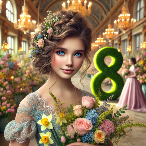 Варианты стилизованных ИИ-портретов для девочек разного возраста