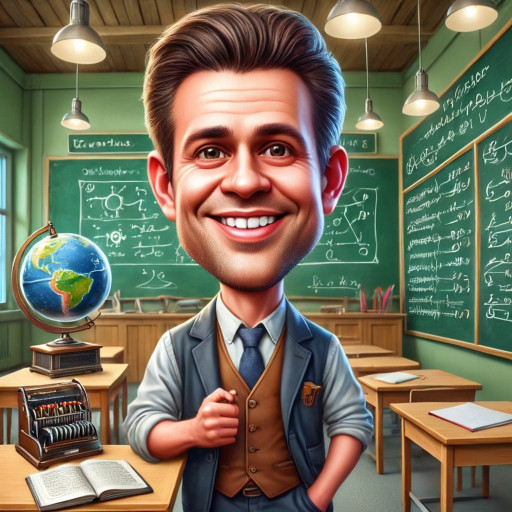 Шарж для учителя