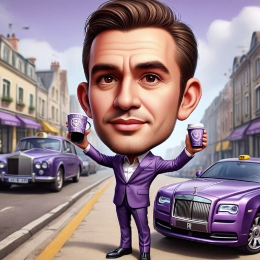 портрет улыбающегося таксиста в профессиональной форме