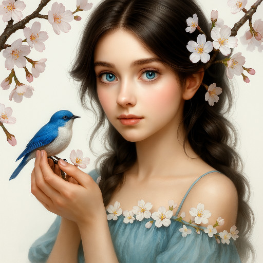 Портреты акварелью по фото