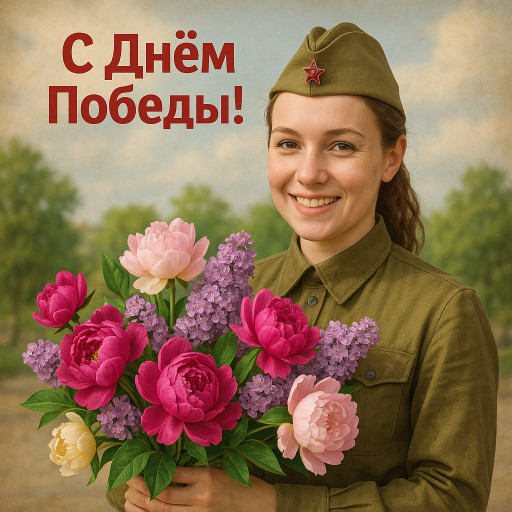 Процесс преобразования старой военной фотографии в цифровой портрет с помощью ИИ