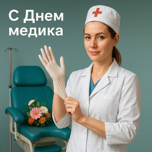 портрет медсестры нарисованный искусственным интеллектом