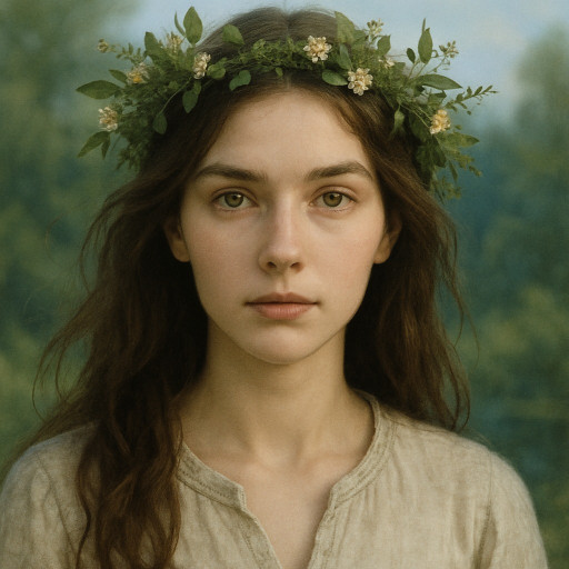 Праздник Ивана Купала с венками и костром