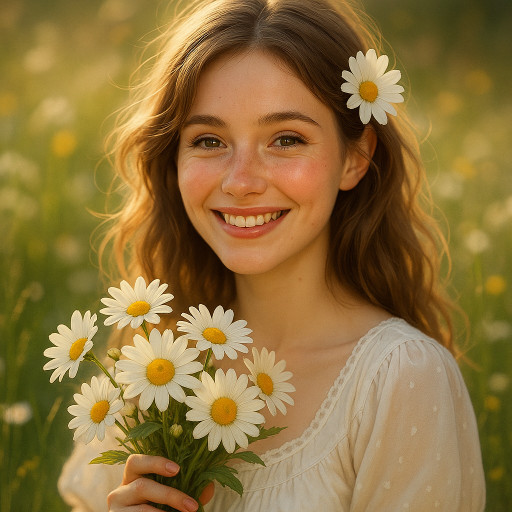 ИИ портрет семьи с детьми ко дню семьи любви и верности