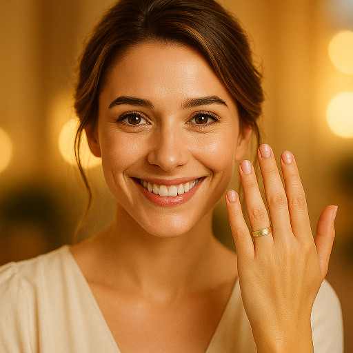 шарж семейной пары созданный ИИ ко дню любви и верности