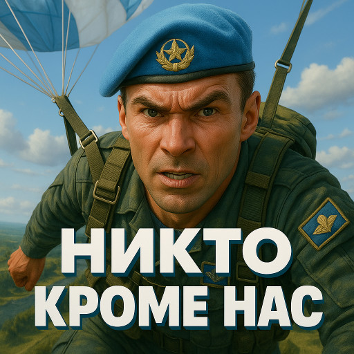 карикатура на десантника день вдв