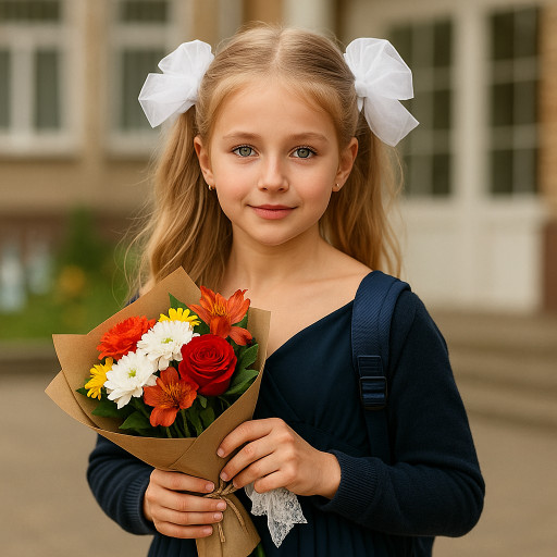 школьный шарж сгенерированный ИИ