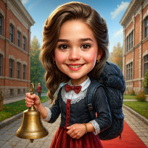 групповой портрет учеников созданный искусственным интеллектом