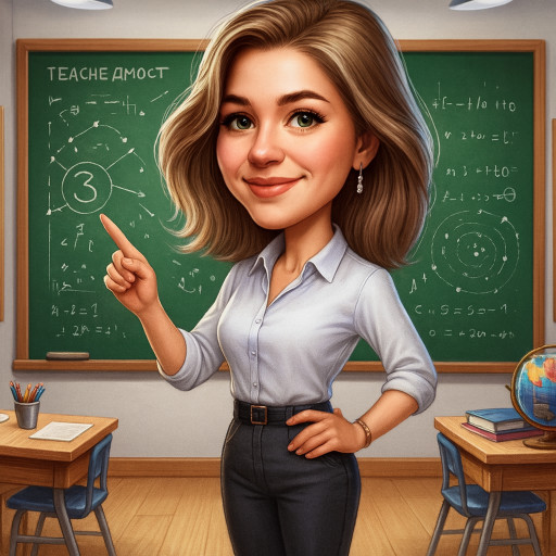 Шарж для учителя