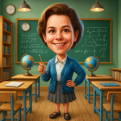 Шарж для учителя