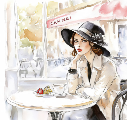 Процесс преобразования фотографии в акварельный портрет