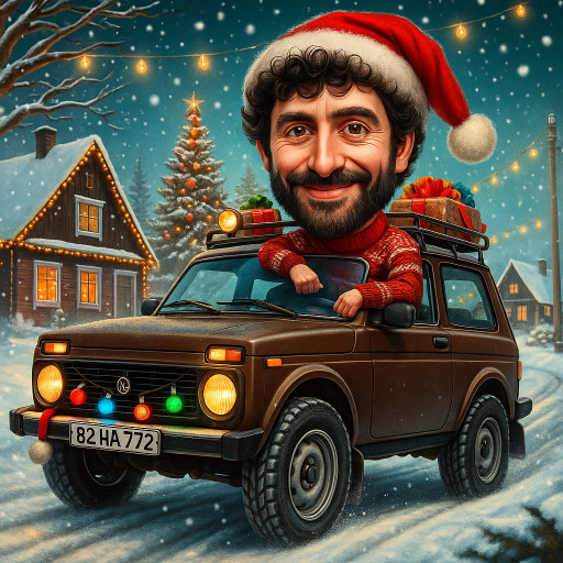 Шаржи про Новый год