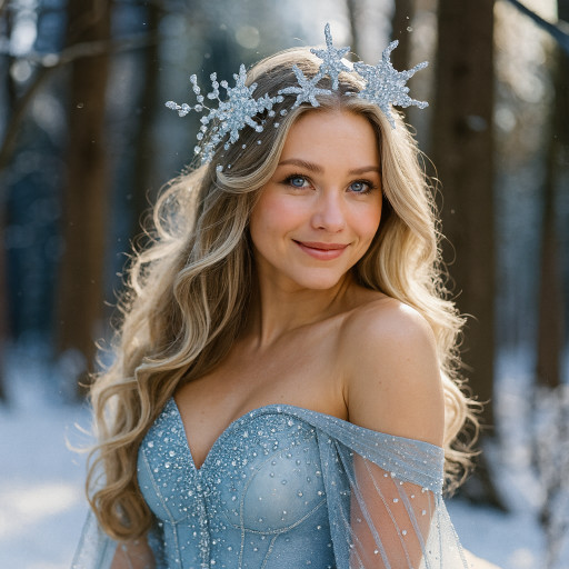 Новогодние AI-портреты и шаржи по фото