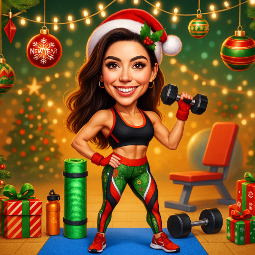 Шаржи про Новый год