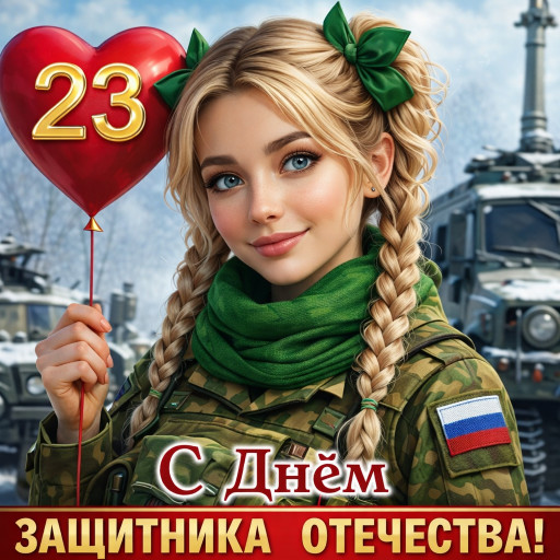 23 февраля - Поздравь своего защитника