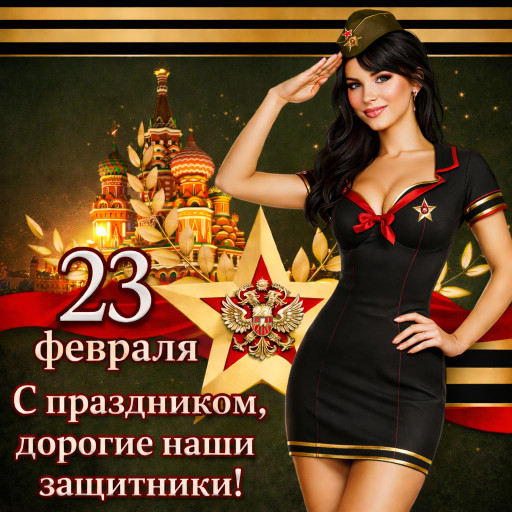 23 февраля - Поздравь своего защитника