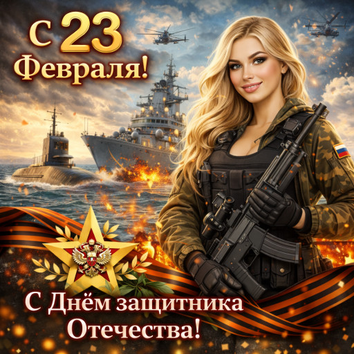 23 февраля - Поздравь своего защитника