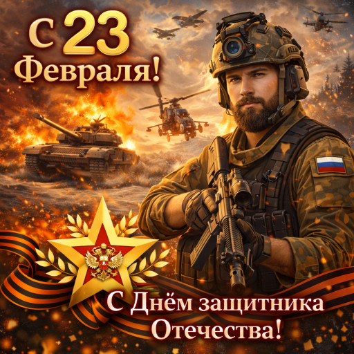 23 февраля - День защитника Отечества