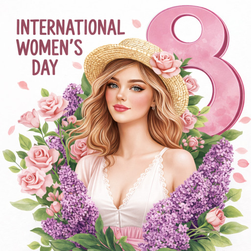 Шаржи и портреты по фото к 8 марта 