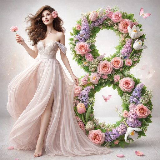 Шаржи и портреты по фото к 8 марта 