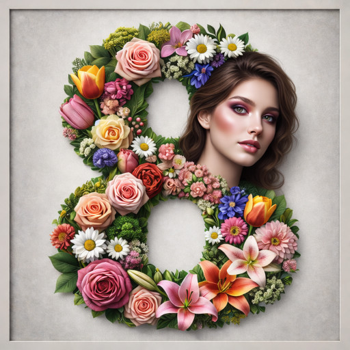 Шаржи и портреты по фото к 8 марта 