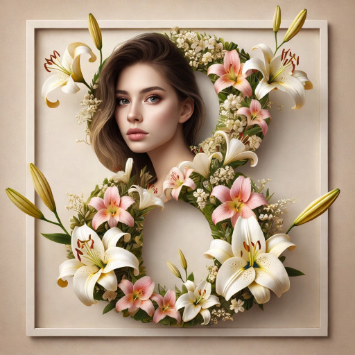 Шаржи и портреты по фото к 8 марта 