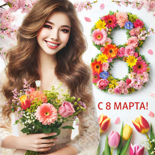 Шаржи и портреты по фото к 8 марта 