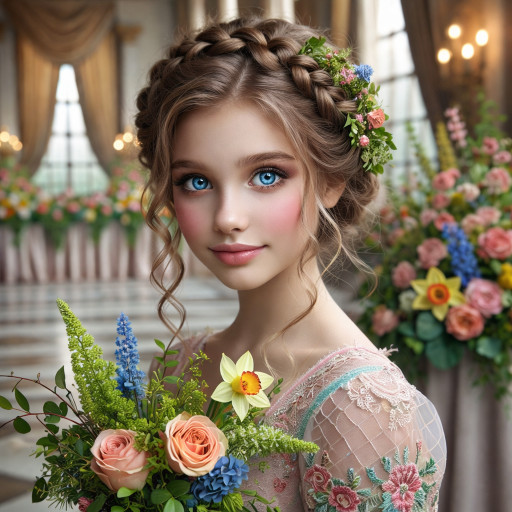 Поздравления с 8 марта для девочки