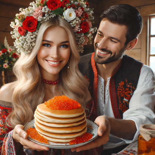 Портреты и шаржи на масленицу