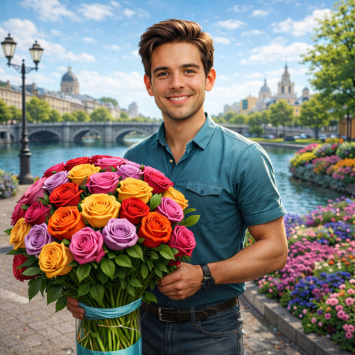 Дарите женщинам цветы