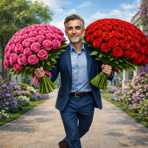 Дарите женщинам цветы