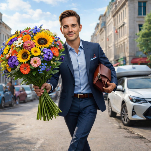 Дарите женщинам цветы