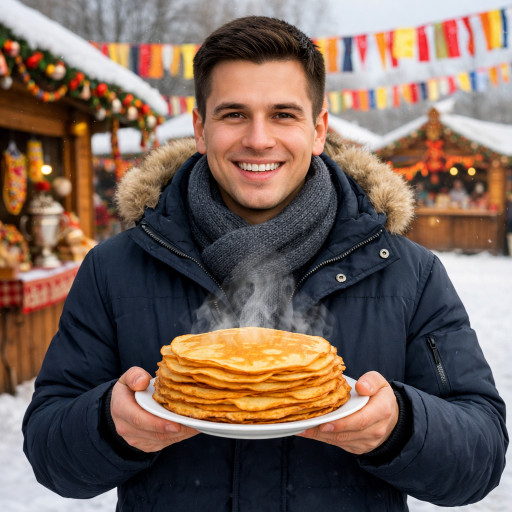 Портреты и шаржи на масленицу