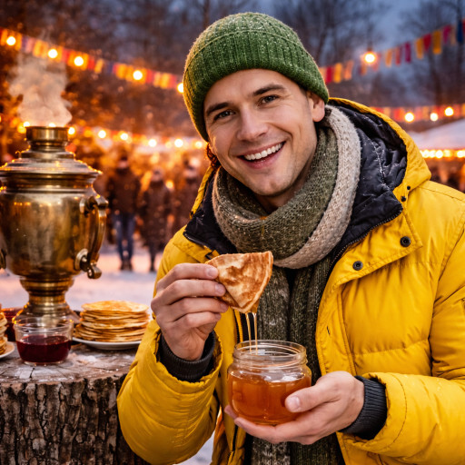 Портреты и шаржи на масленицу