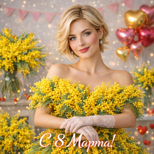 Шаржи и портреты по фото к 8 марта 