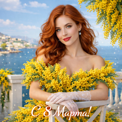 Шаржи и портреты по фото к 8 марта 