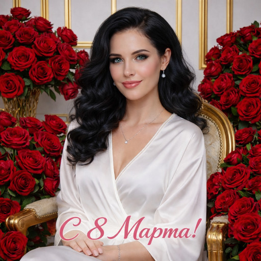 Шаржи и портреты по фото к 8 марта 